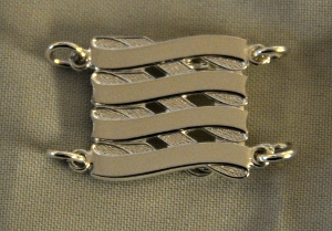 Craft Chain Metalwork - 4 Bar Gate - silverplated